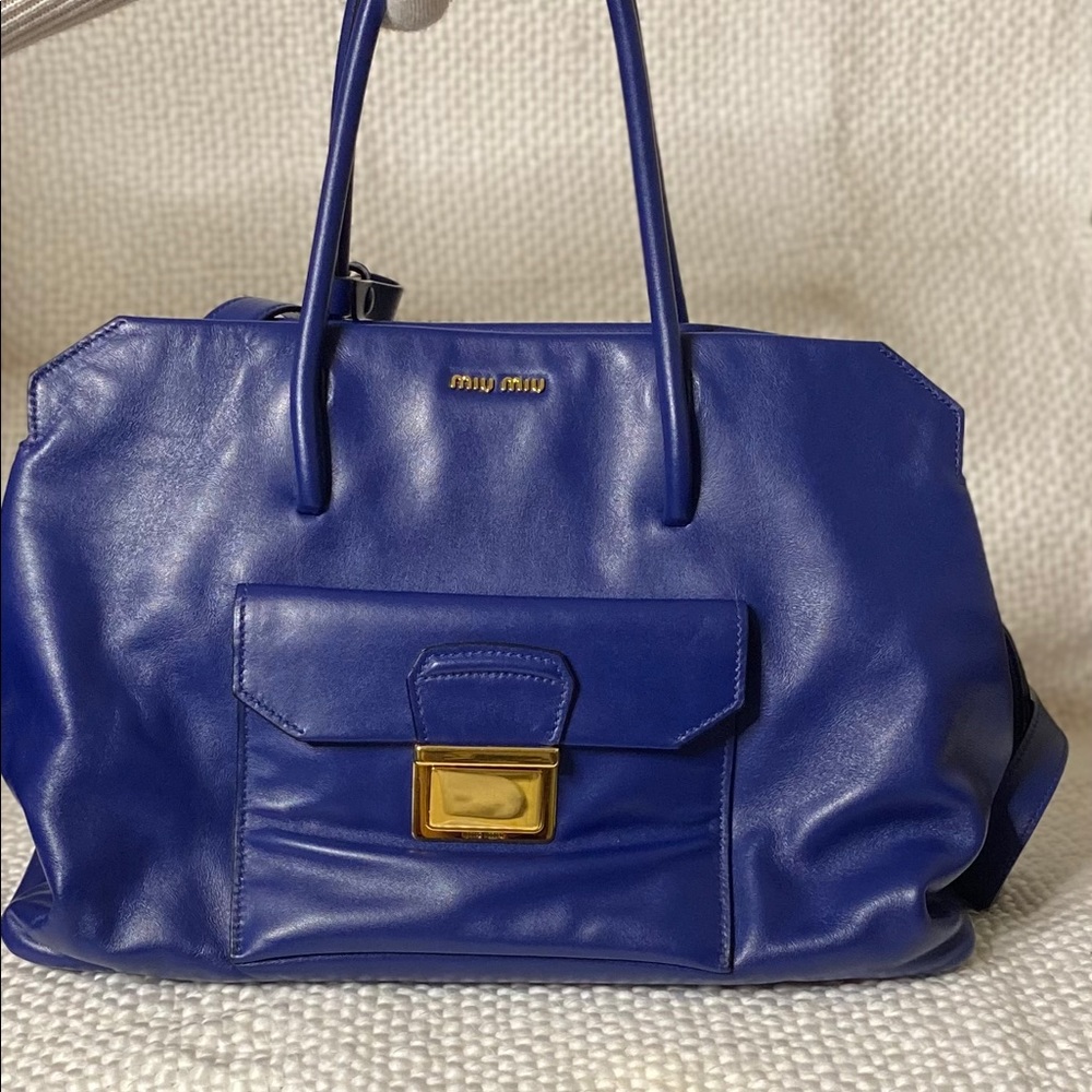 Miu Miu Vitello soft tote bag